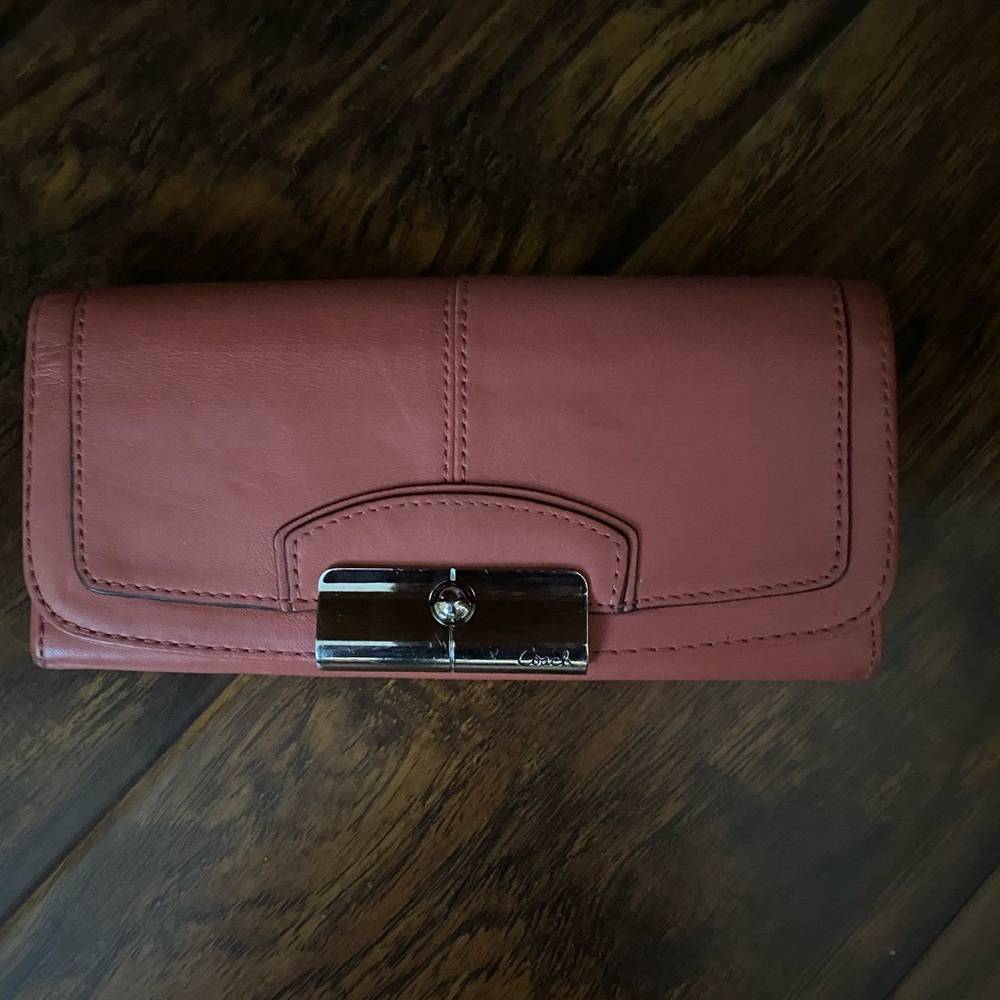 Coach Large Satchel With Matching Wallet - image 6